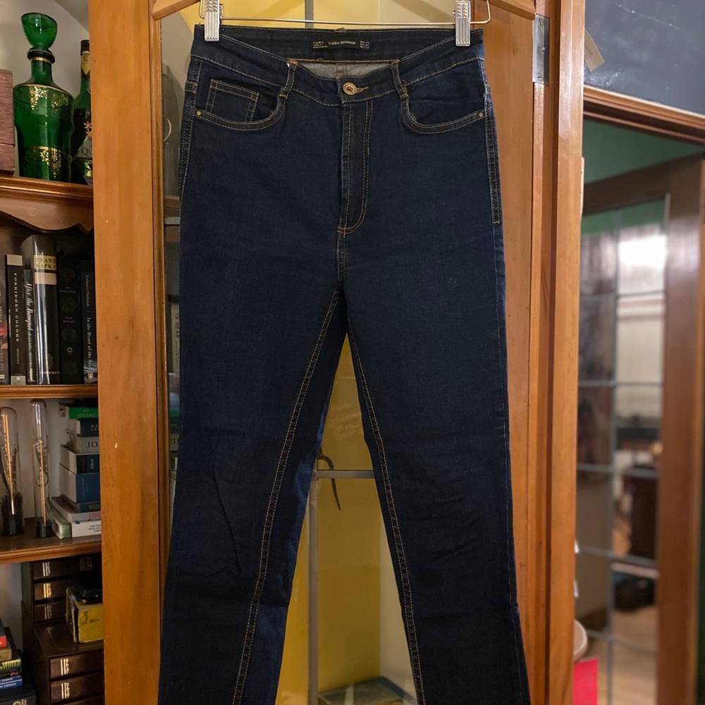 Zara Trafaluc High Waisted Jeans 6